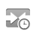 symmetric,network,clock icon
