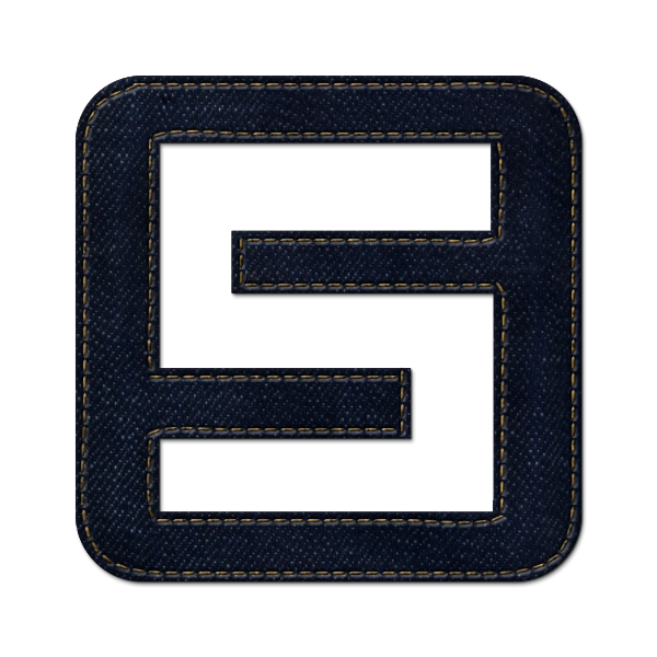 denim,jean,social,spurl,logo,square icon