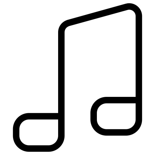Music svg vector icon