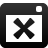 app,window,cross icon