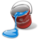 bucket, fill, paint icon
