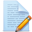 document, file, paper, pencil, write icon