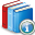 books, info icon