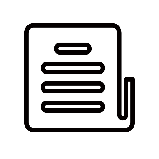 Journalism svg vector icon