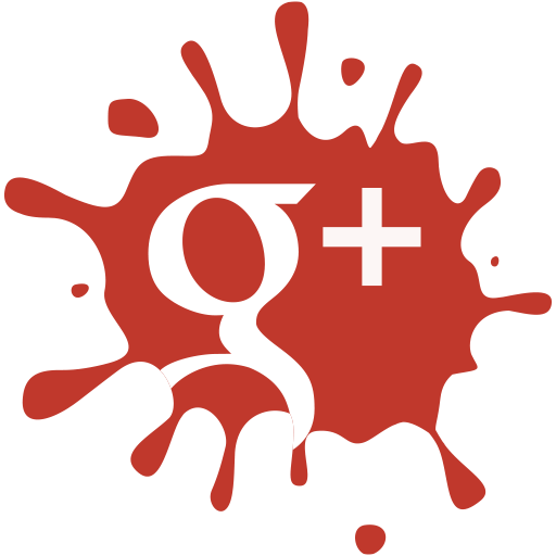 social,media,blot,set,google icon