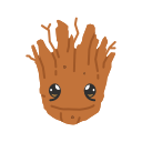 fighting tree, groot, super hero, tree svg vector icon