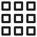 box, content, layouts, view svg vector icon