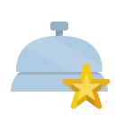 front,desk,star icon