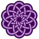 purpleknot,knot,knotting icon