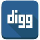 digg, digger svg vector icon