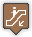 down, escalator icon