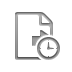 file,transfer,clock icon