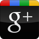 googleplus,black,gloss icon