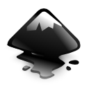inkscape, mountain icon