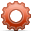 gear, settings, wheel icon