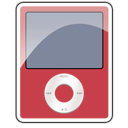 3g, ipod, nano, red icon