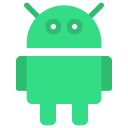 android, logo, media, social svg vector icon