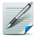 document, write icon