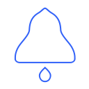 alarm, alert, bell, christmas, notification, ring, sound svg vector icon