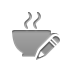 coffee,pencil icon