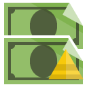 bill,pyramid icon