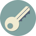 door, key, open, protect, protection, security, unlock svg vector icon