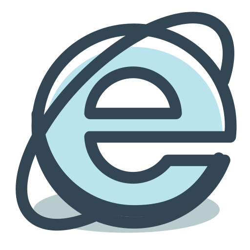 Internet Explorer svg vector icon