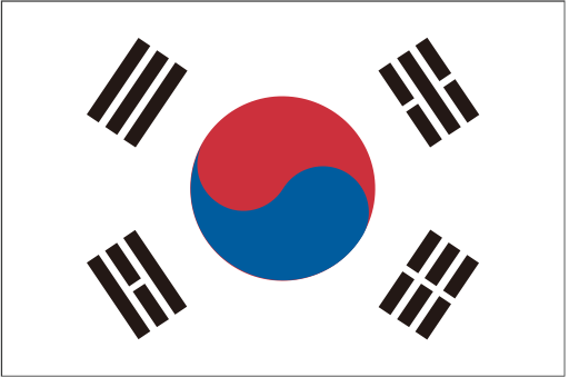 The Republic Of Korea svg vector icon