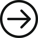 arrow, arrow circle, arrow right, arrowrightcircle, right svg vector icon