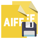 file,format,aiff,diskette icon