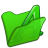 folder,green,font icon