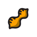 groundnut, nuts, peanut svg vector icon
