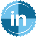 linkedin svg vector icon