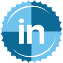 linkedin svg vector icon