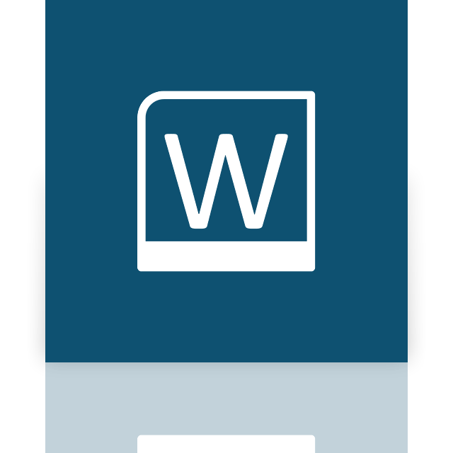 word,alt,mirror icon