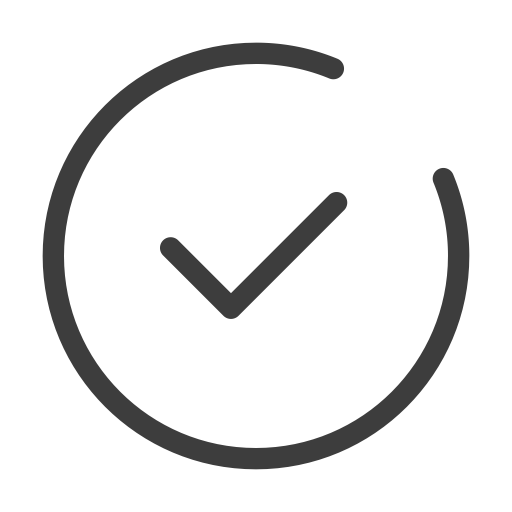 Correct svg vector icon