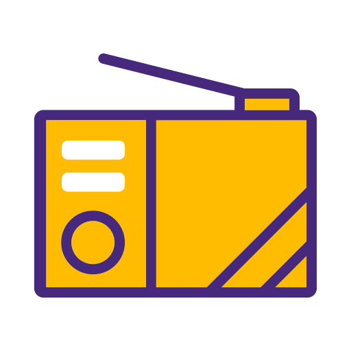 Radio svg vector icon