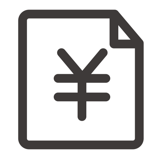 Fee Application svg vector icon