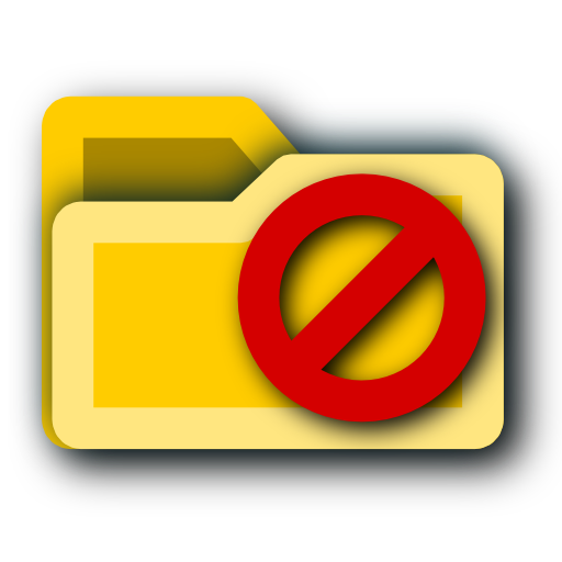 folder,do,not,enter icon