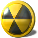 burn,nuclear icon