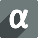app, media, net, shadow, social, square svg vector icon