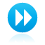blue, button, ff icon