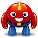 monster, red icon