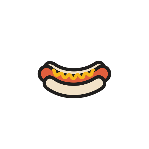 Ham Sausage svg vector icon