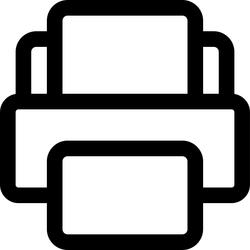 Print The Report svg vector icon