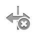 flip,horizontal,close icon