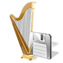 guardar, recyclebin, save icon