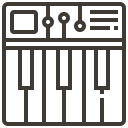 asset, instrument, loan, music, pawnshop, piano, sound svg vector icon