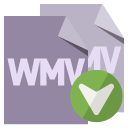 file,format,wmv,down icon