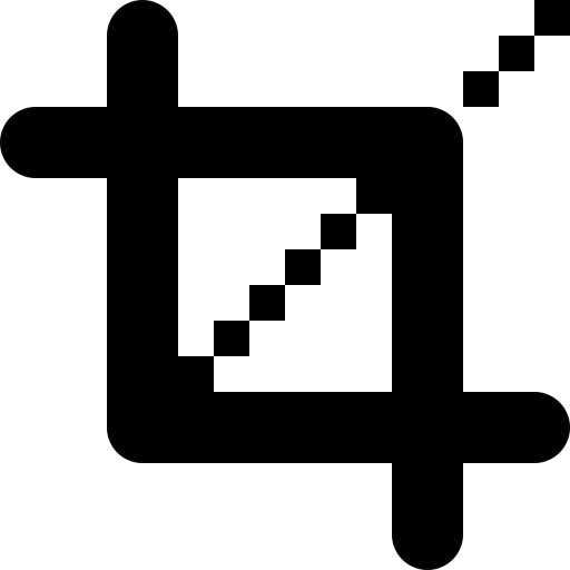 Crop Crop svg vector icon